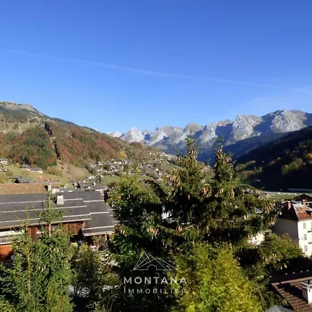 4 Pieces + Mezzanine Pour 8 Personnes Au Grand-bornand - Fr-1-458-220 Apartment *